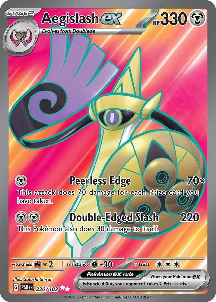 Aegislash ex 230/182 Ultra rare
