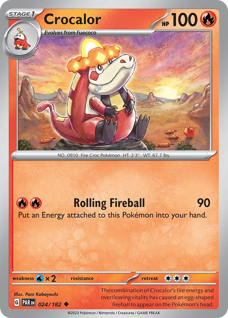 Crocalor 024/182 Uncommon