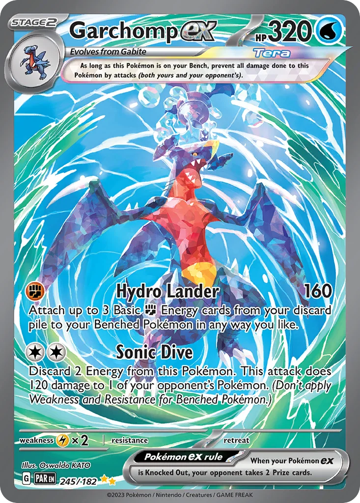 Garchomp ex 245/182 Special illustration rare
