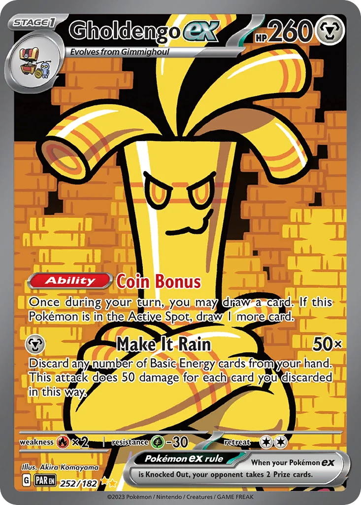 Gholdengo ex 252/182 Special illustration rare