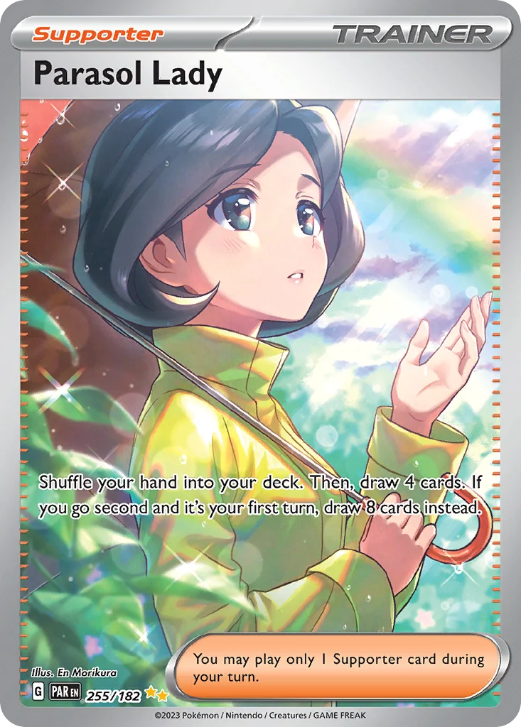 Parasol Lady 255/182 Special illustration rare