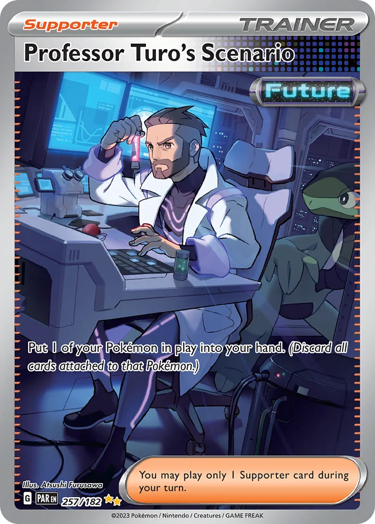 Professor Turo's Scenario 257/182 Special illustration rare