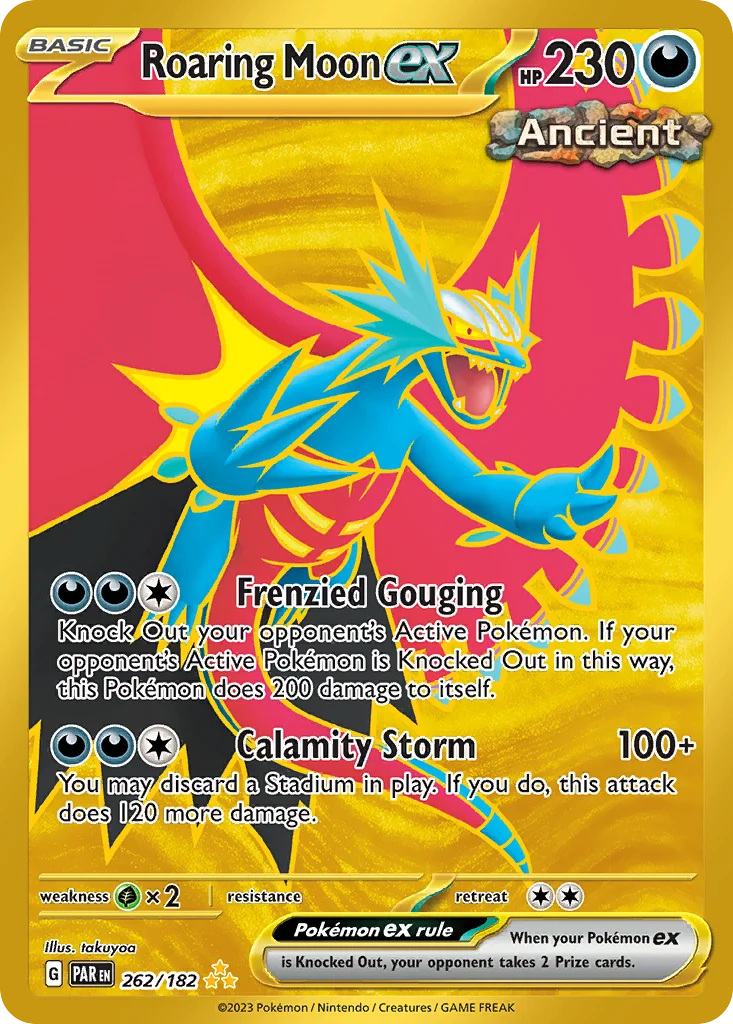 Roaring Moon ex 262/182 Hyper rare