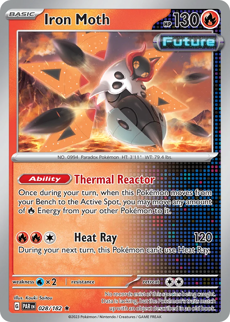 Iron Moth 028/182 Rare