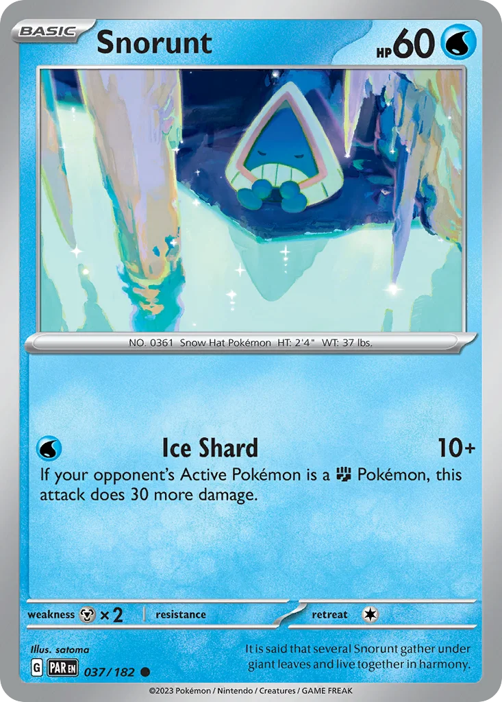Snorunt 037/182 Common