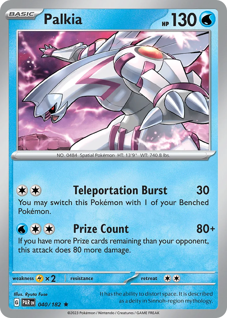 Palkia 040/182 Rare