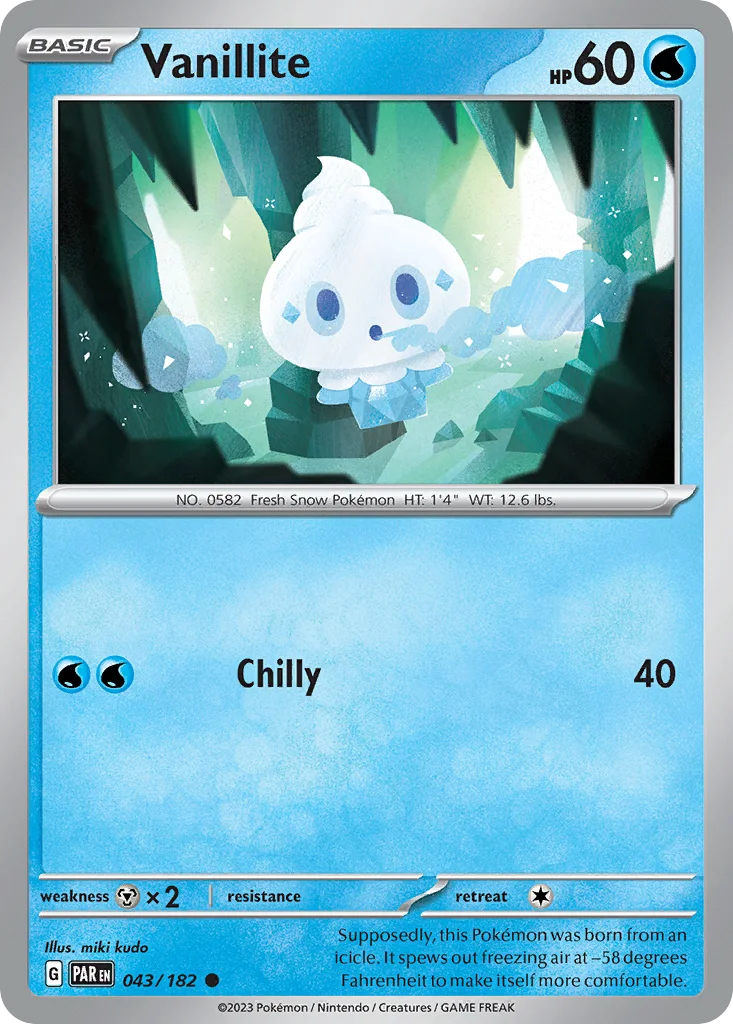 Vanillite 043/182 Common