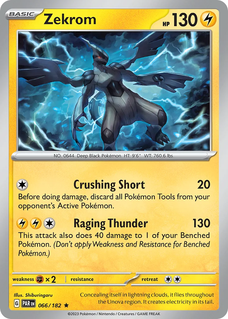 Zekrom 066/182 Rare