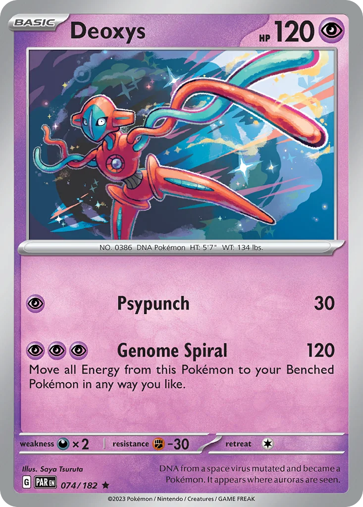 Deoxys 074/182 Rare
