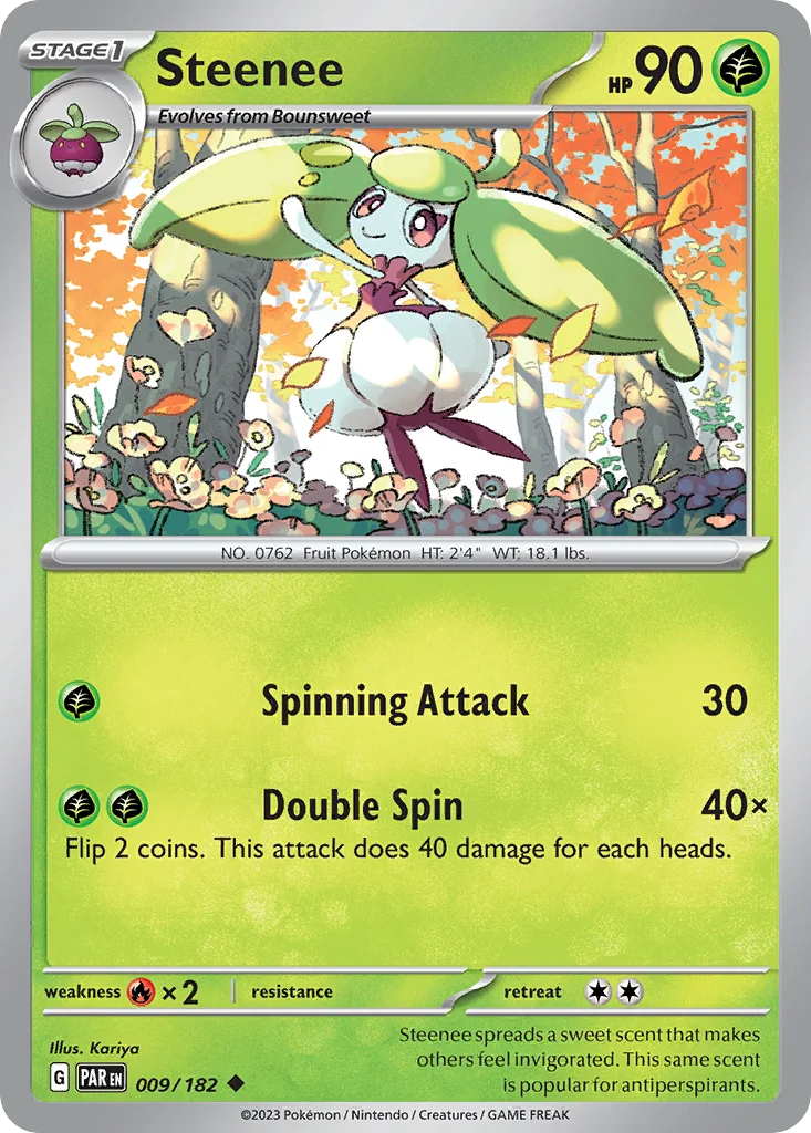 Steenee 009/182 Uncommon