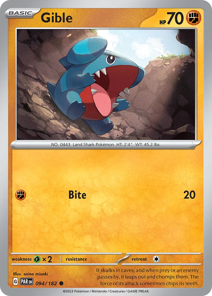 Gible 094/182 Common