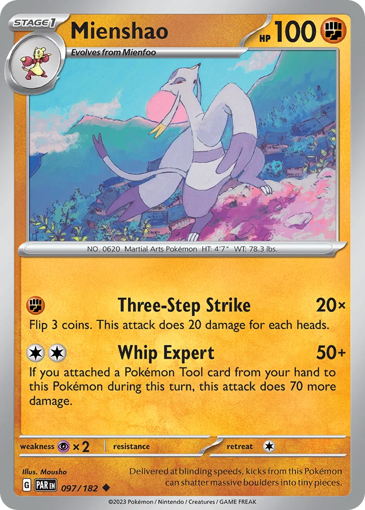 sv4-97 Mienshao 097/182 Uncommon