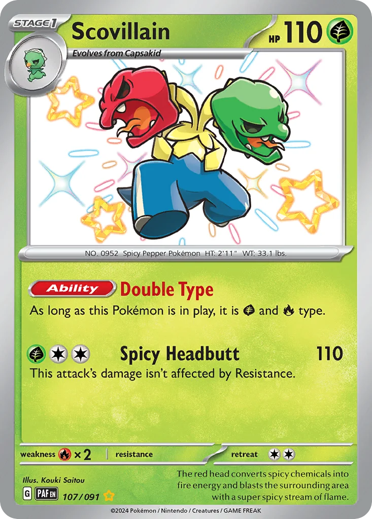 sv4pt5-107 Scovillain 107/091 Shiny rare