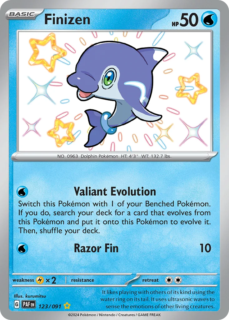 Finizen 123/091 Shiny rare