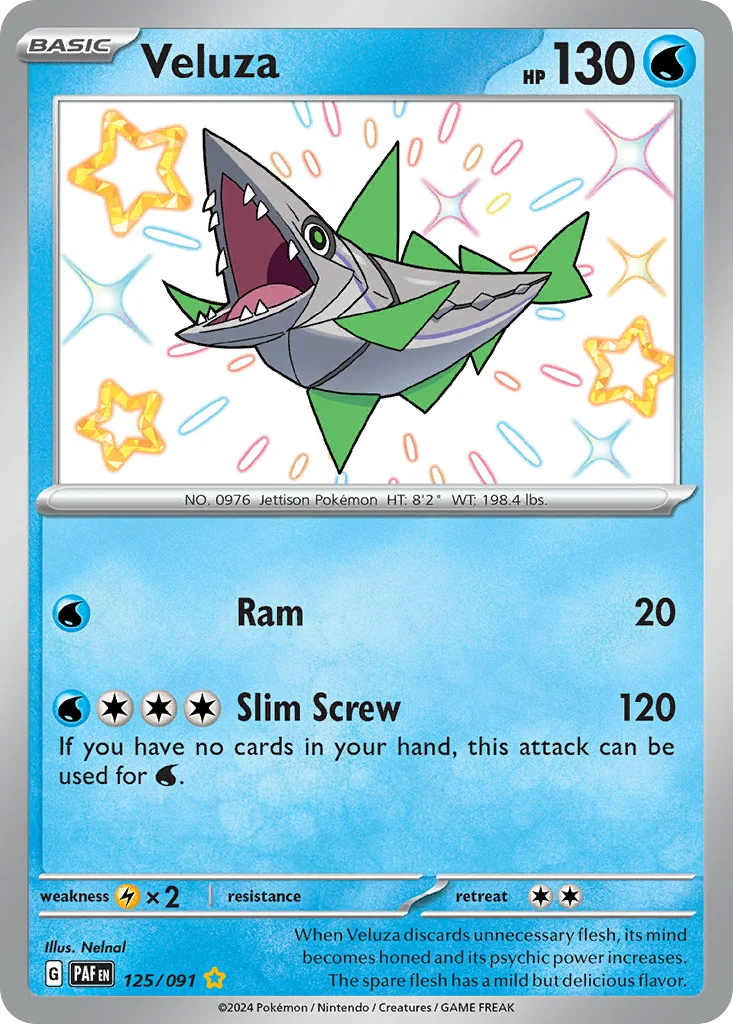 Veluza 125/091 Shiny rare