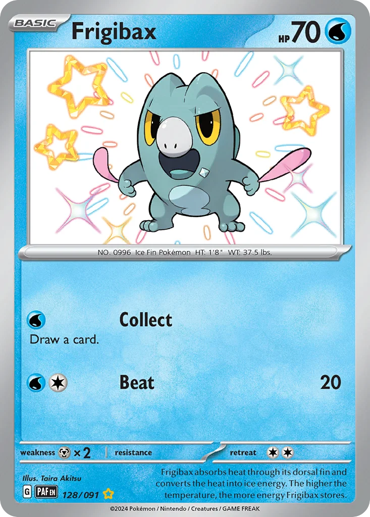 Frigibax 128/091 Shiny rare