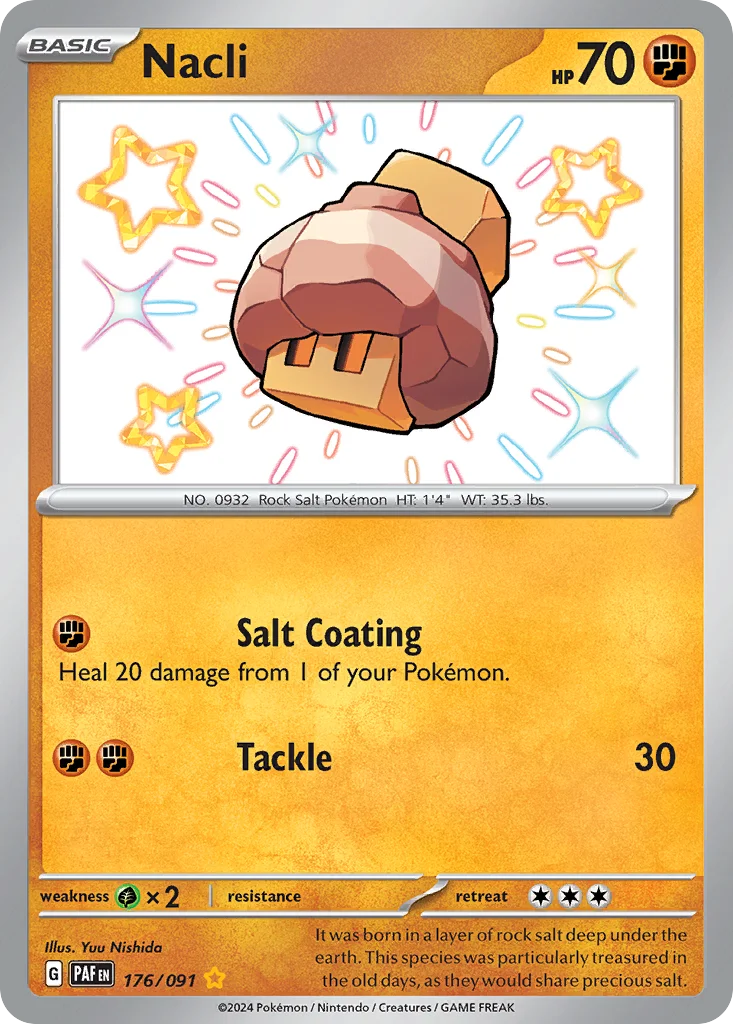 Nacli 176/091 Shiny rare