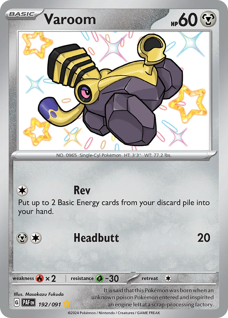 Varoom 192/091 Shiny rare