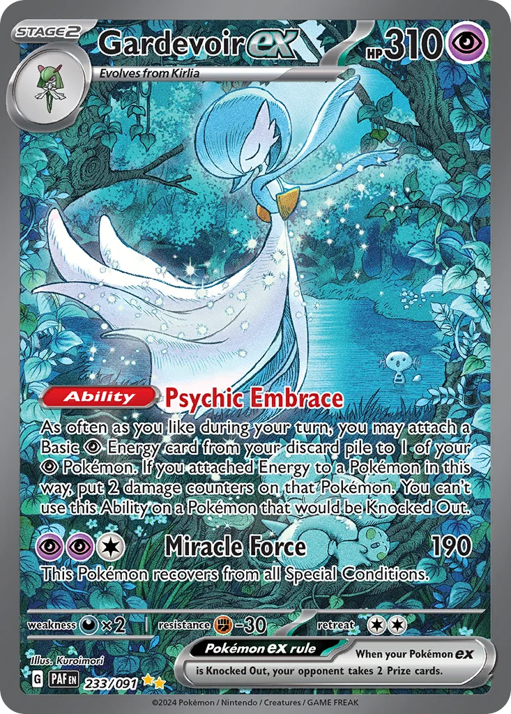 Gardevoir ex 233/091 Special illustration rare