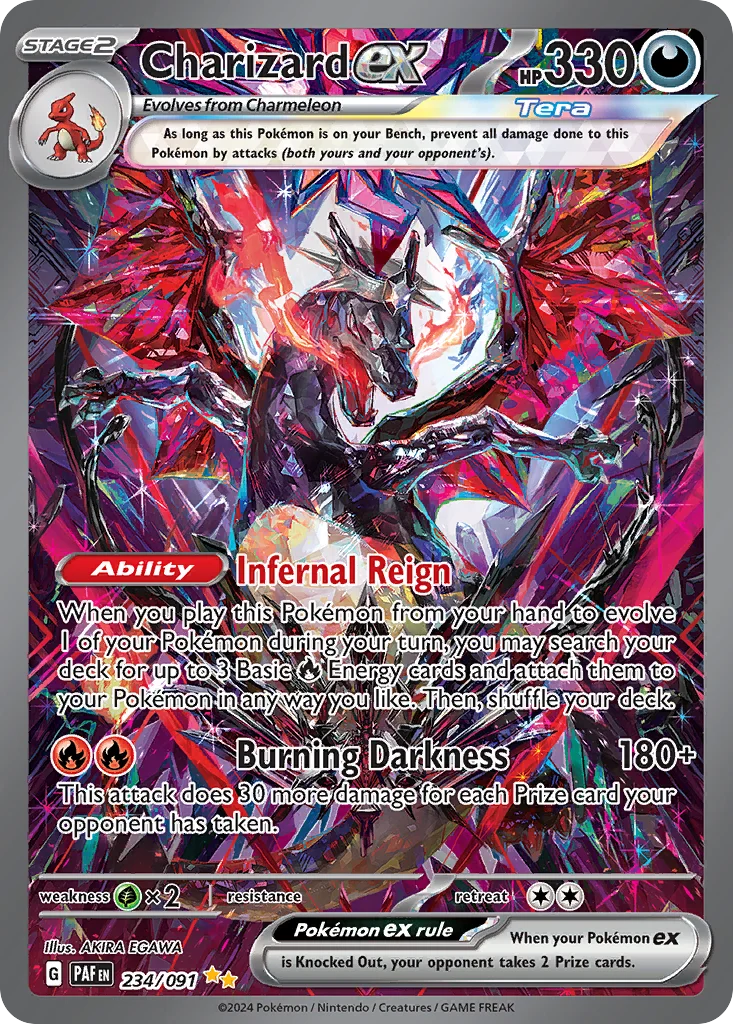 Charizard ex 234/091 Special illustration rare
