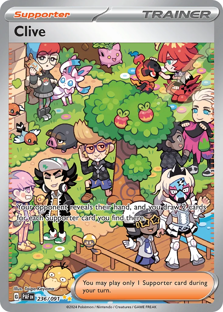 Clive 236/091 Special illustration rare