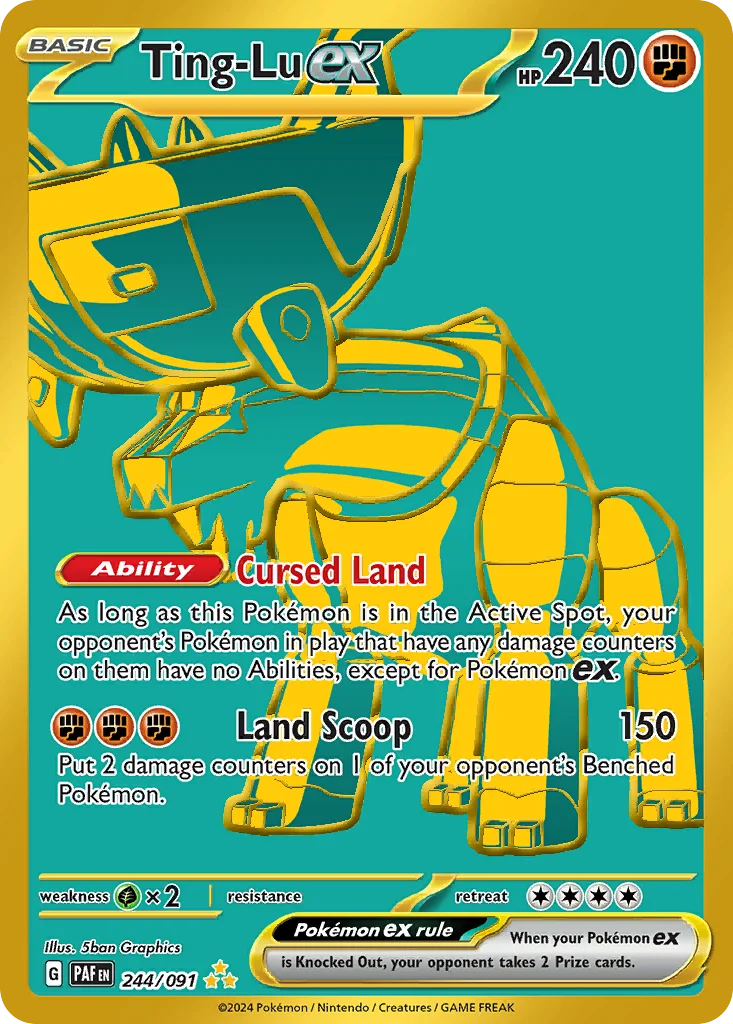 Ting-Lu ex 244/091 Hyper rare