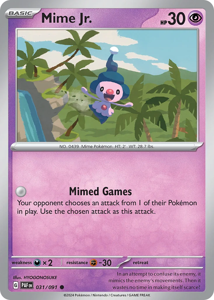 Mime Jr. 031/091 Common