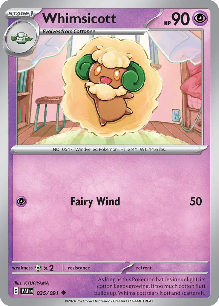 Whimsicott 035/091 Uncommon
