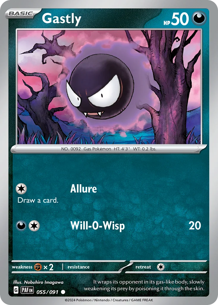 sv4pt5-55 Gastly 055/091 Common