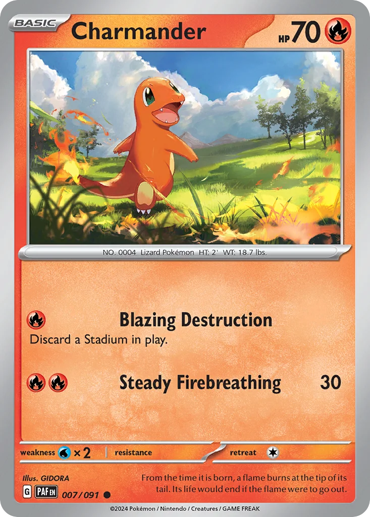 sv4pt5-7 Charmander 007/091 Common
