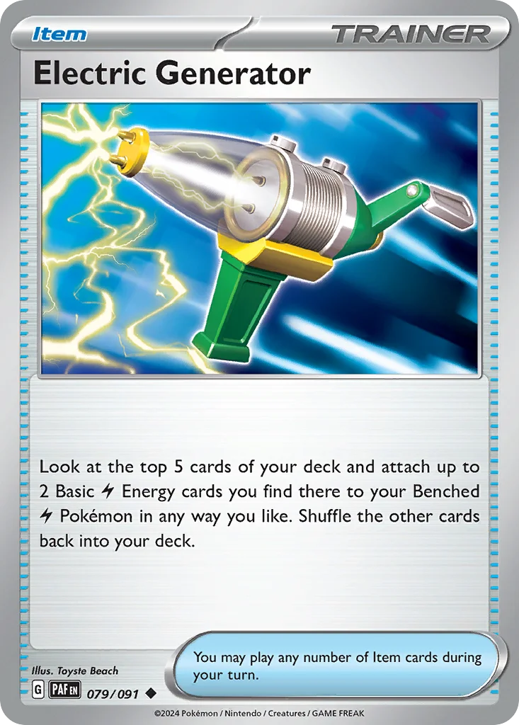Electric Generator 079/091 Uncommon