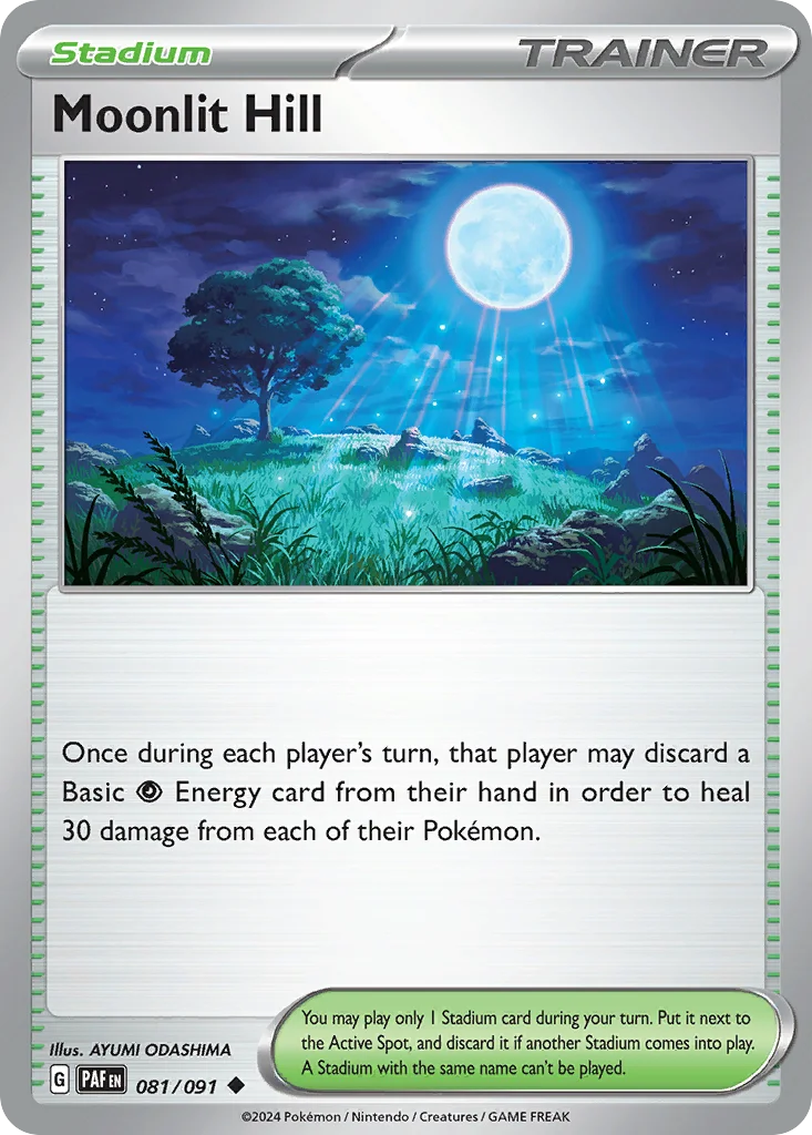 Moonlit Hill 081/091 Uncommon