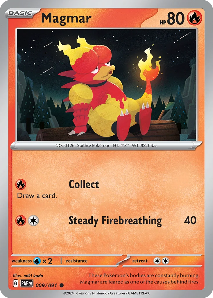 sv4pt5-9 Magmar 009/091 Common