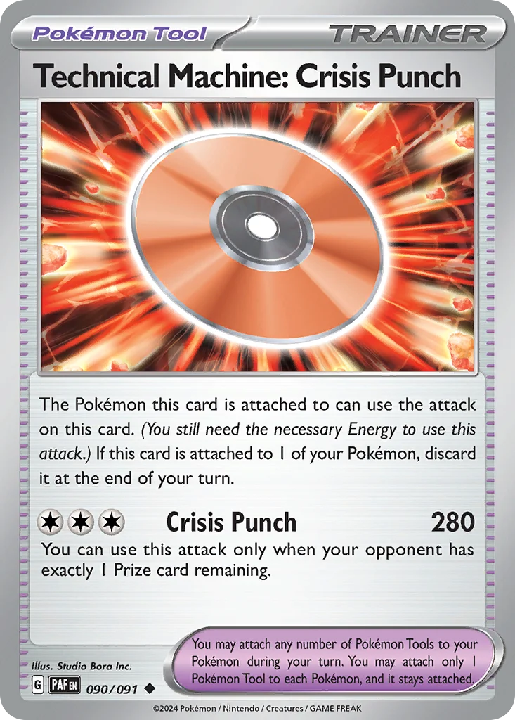 Technical Machine: Crisis Punch 090/091 Uncommon
