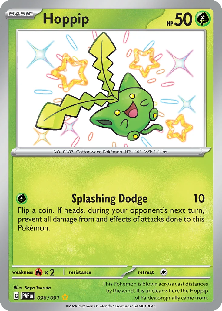 Hoppip 096/091 Shiny rare