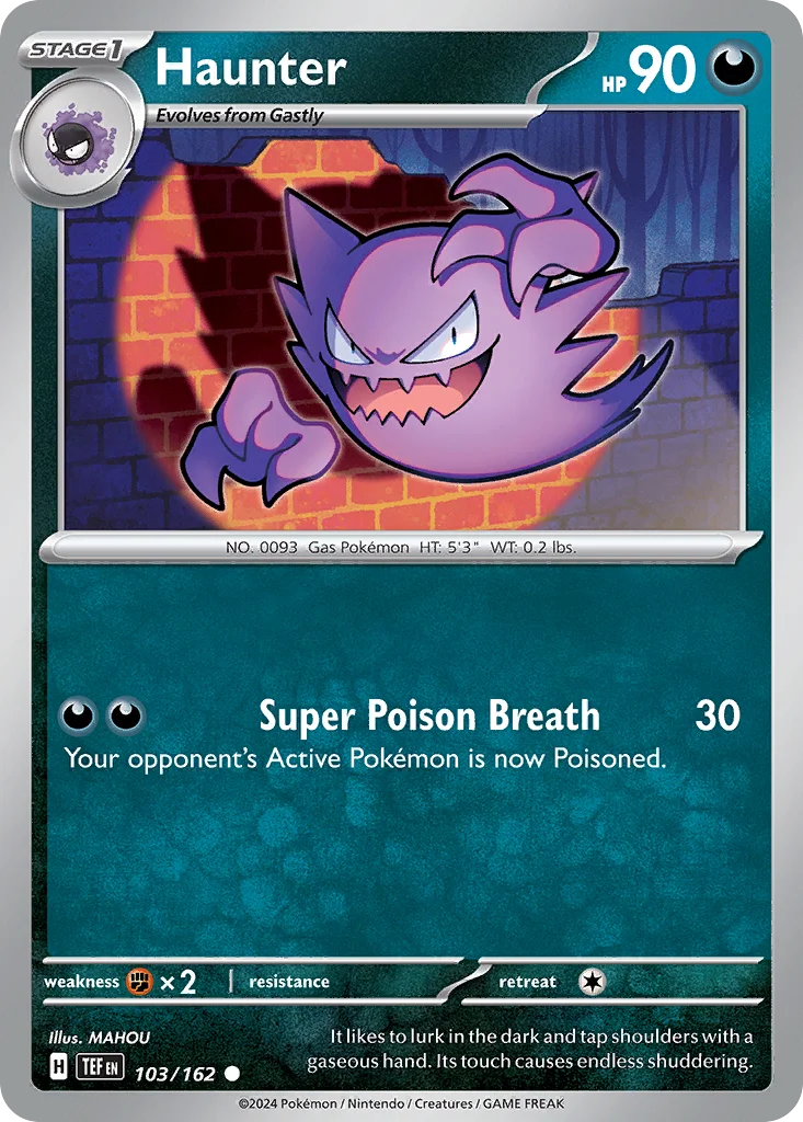 Haunter 103/162 Common