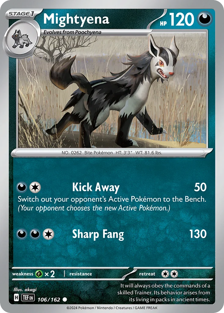 Mightyena 106/162 Common