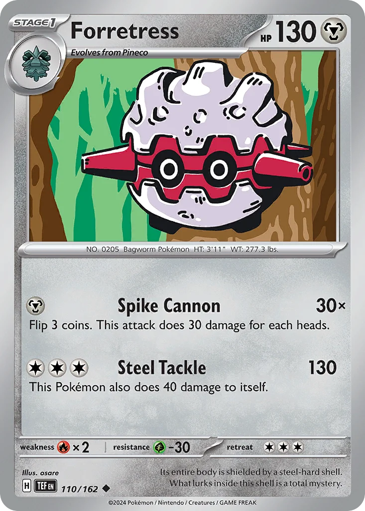 Forretress 110/162 Uncommon