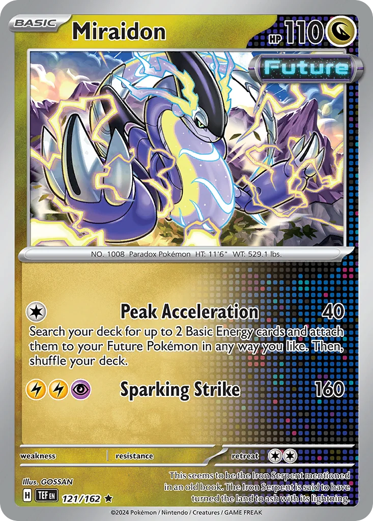 Miraidon 121/162 Rare