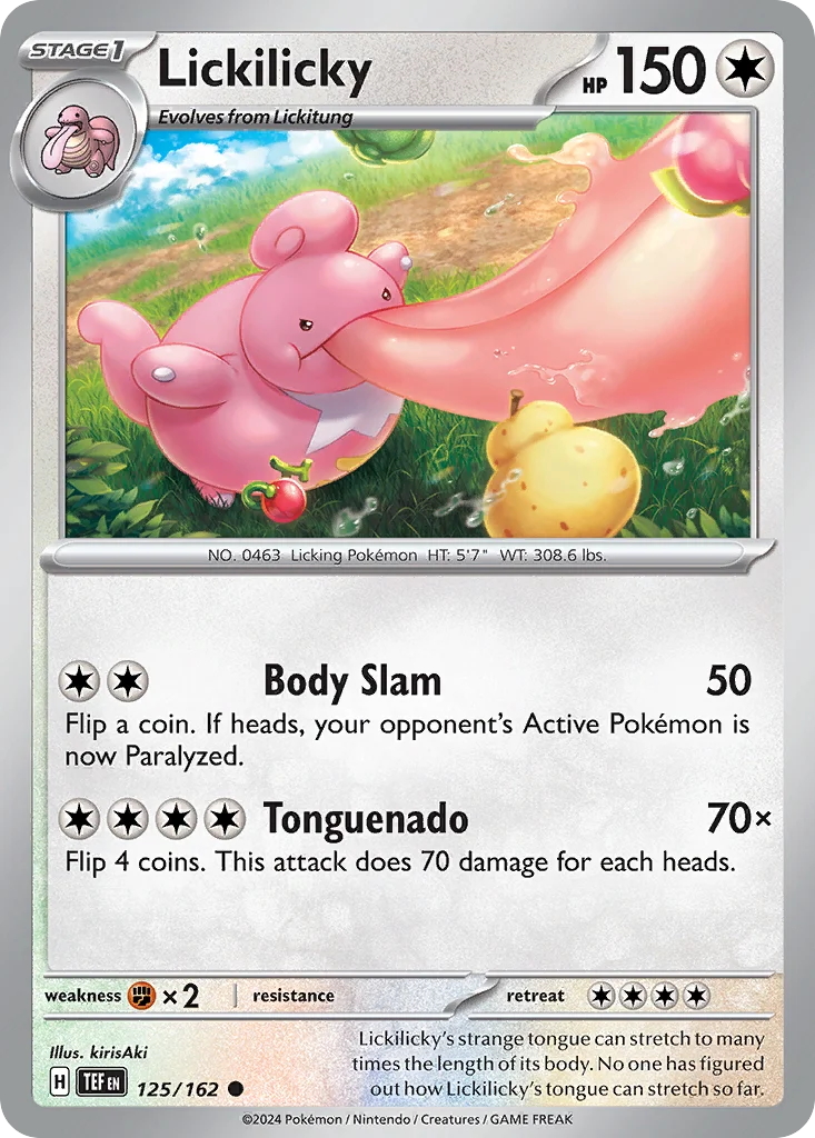 Lickilicky 125/162 Common