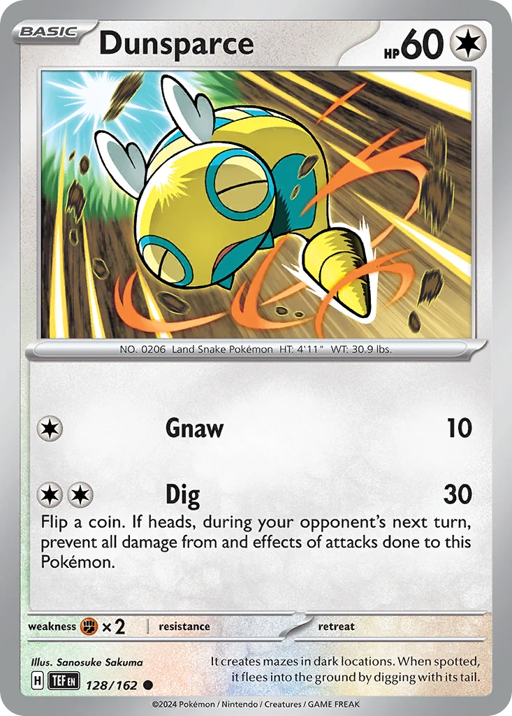 Dunsparce 128/162 Common