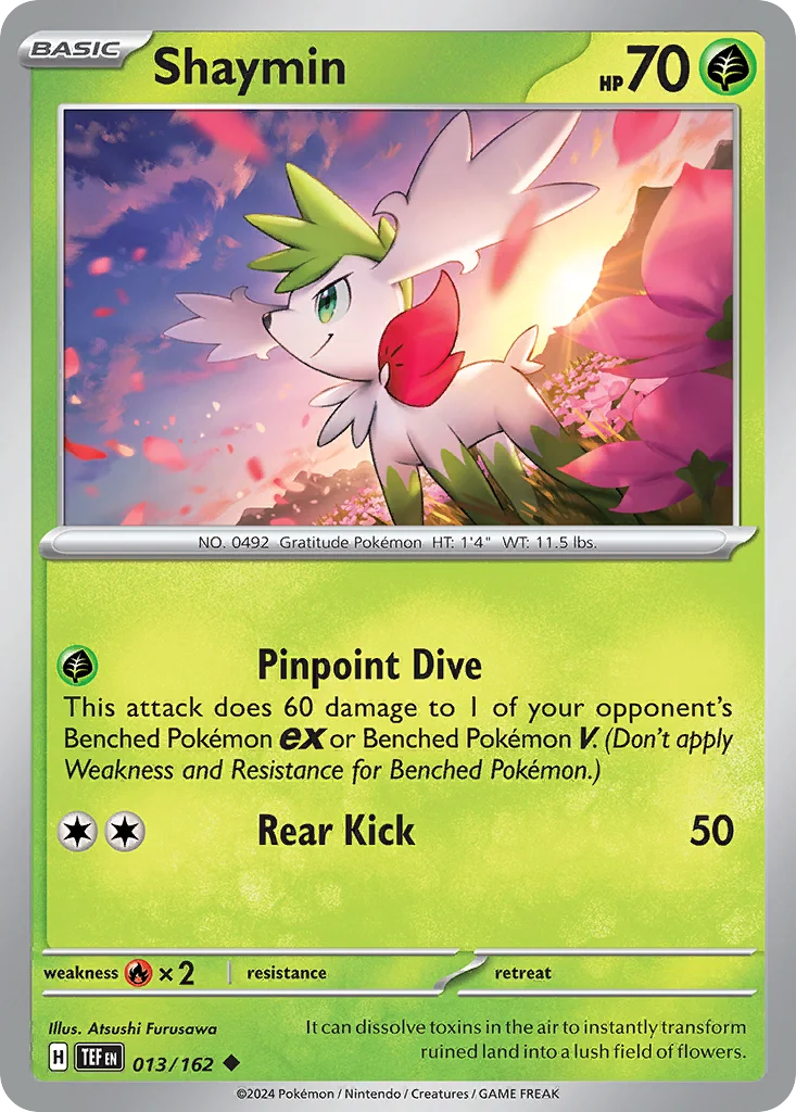 sv5-13 Shaymin 013/162 Uncommon
