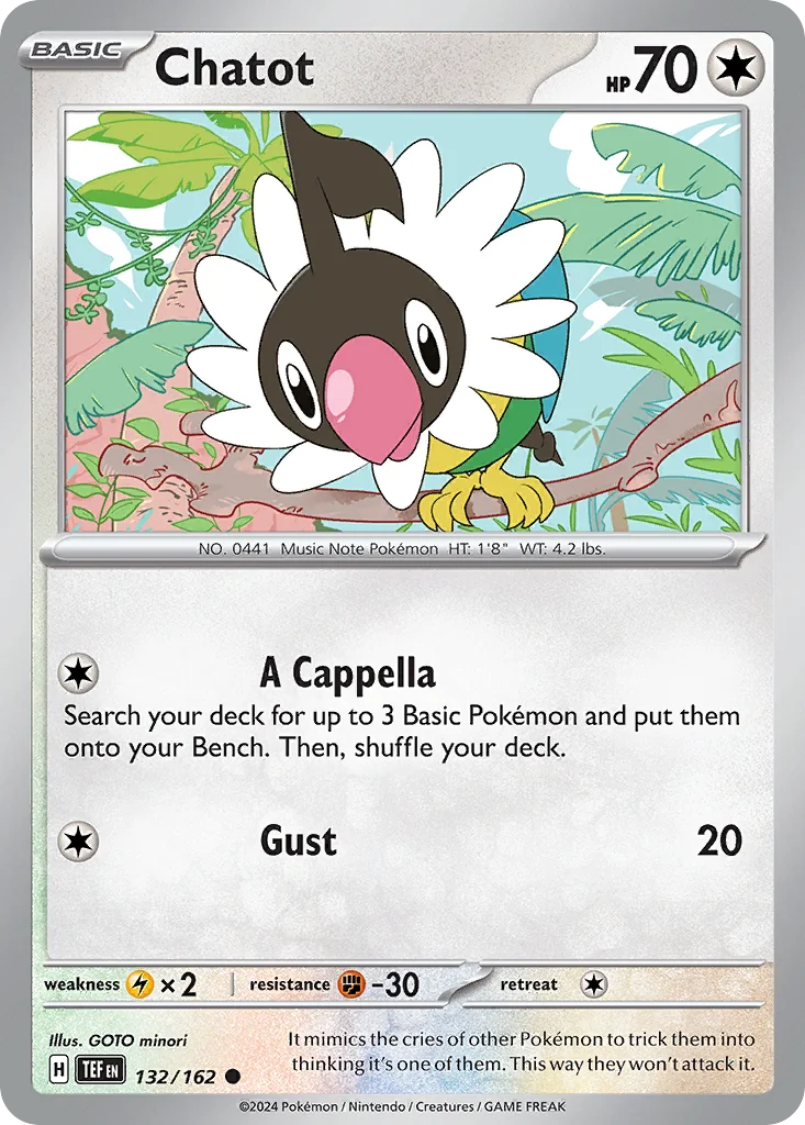 Chatot 132/162 Common