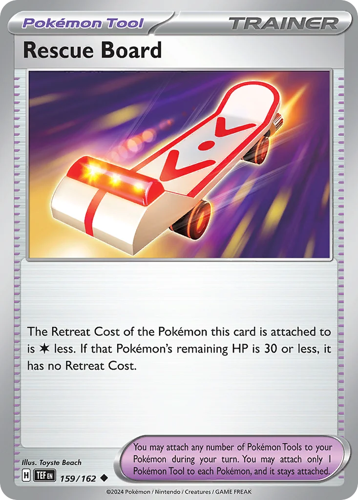Rescue Board 159/162 Uncommon