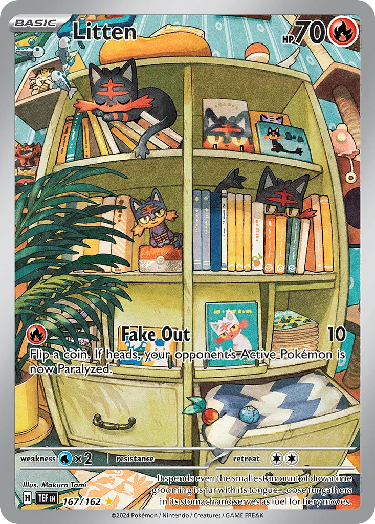 Litten 167/162 Illustration rare