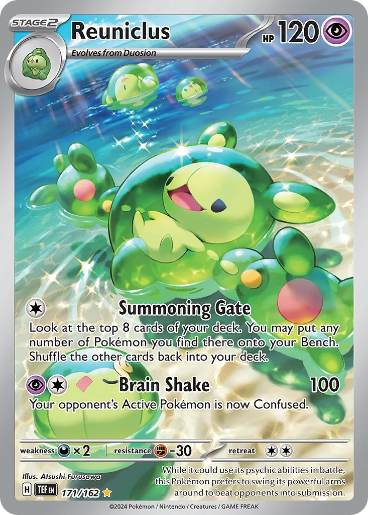 sv5-171 Reuniclus 171/162 Illustration rare