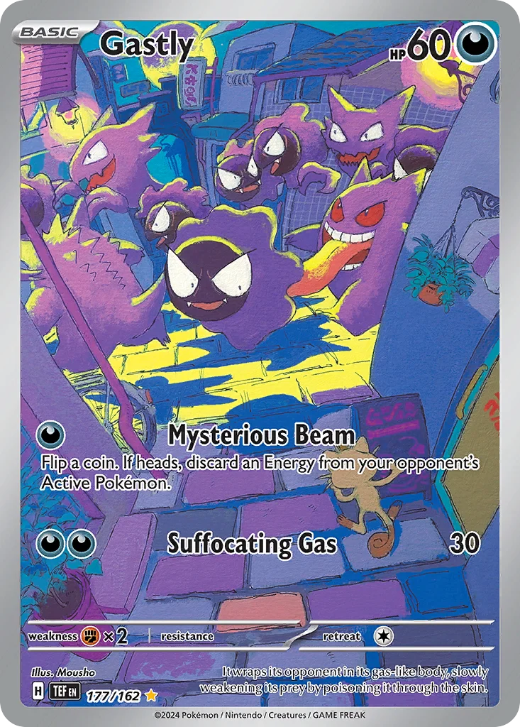 sv5-177 Gastly 177/162 Illustration rare