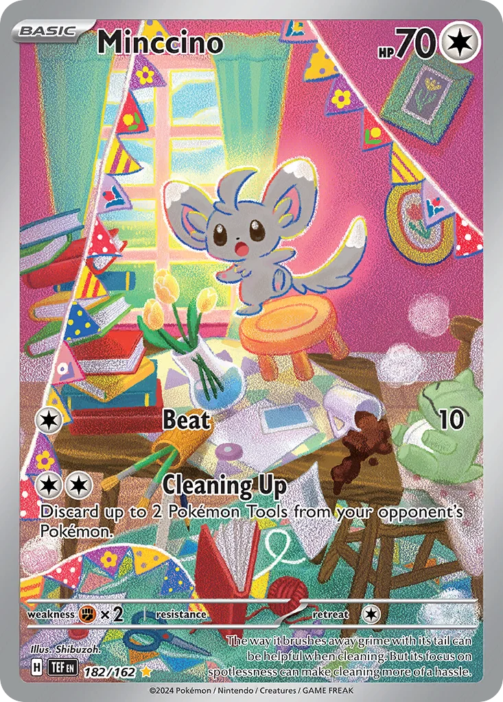 sv5-182 Minccino 182/162 Illustration rare