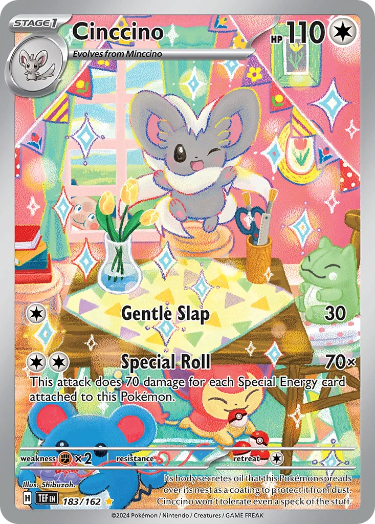 sv5-183 Cinccino 183/162 Illustration rare