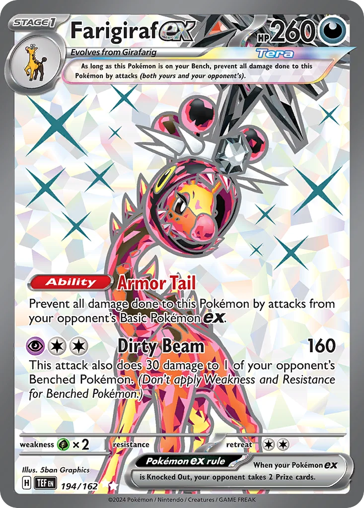 Farigiraf ex 194/162 Ultra rare